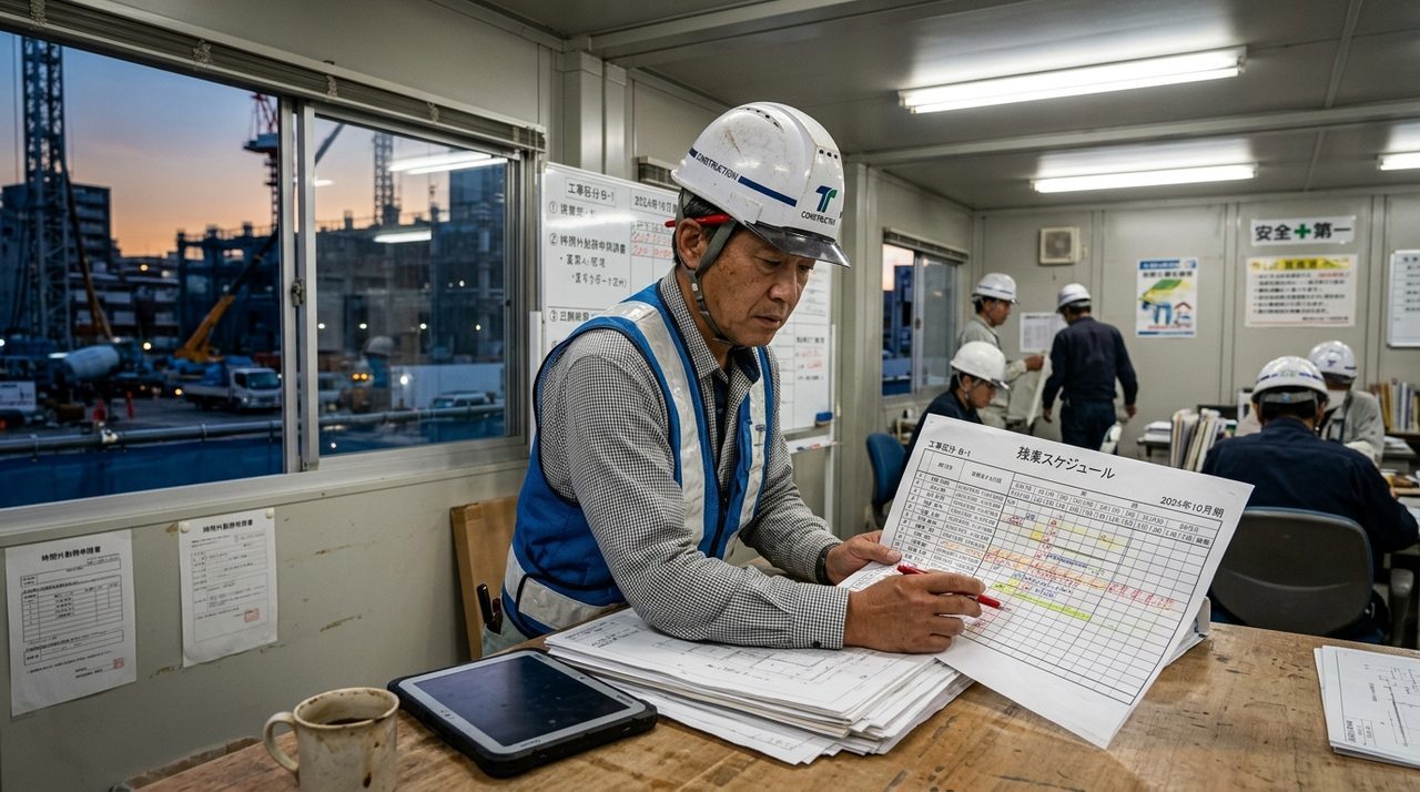 施工管理の実態：残業・年収・きつさを正直に語る