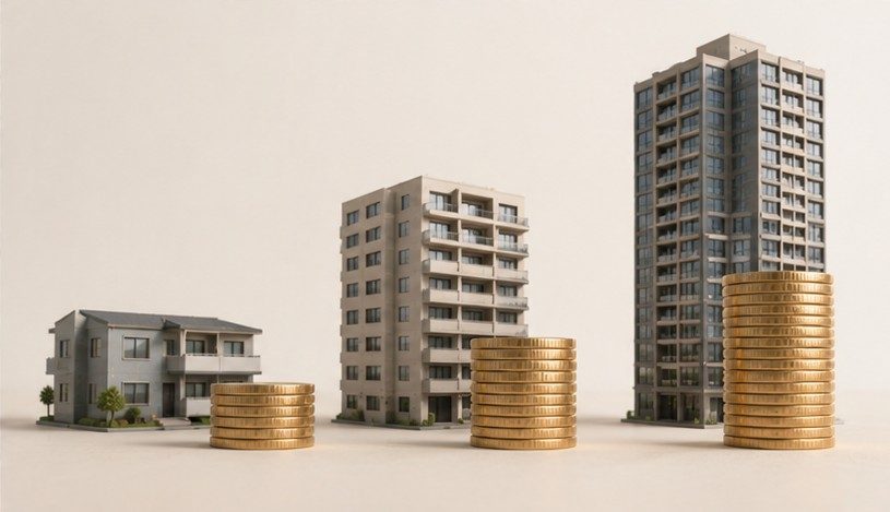 ゼネコン退職金の会社規模別比較