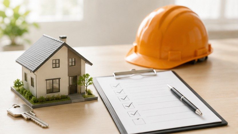 家計と契約条件を確認して住宅ローンを検討するイメージ